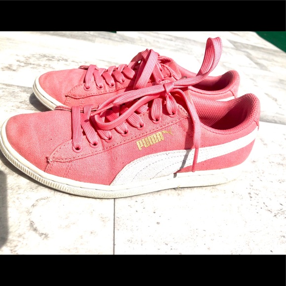 puma vikky sneaker pink